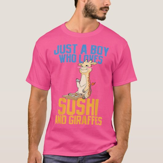 Kinder Giraffe Anime Gift T-shirt (Voorkant)