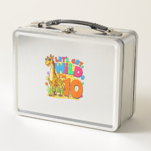 Kinder Giraffe Birthday Party 10 Year Old Boy 10th