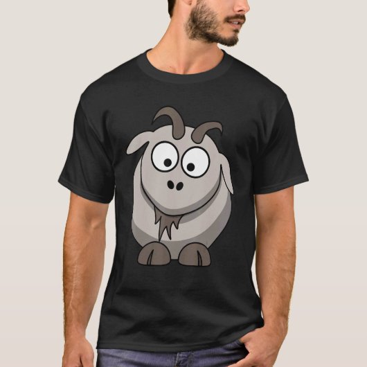 Kinder Goat Ziege ヤ Capra Cabra Chèvre Baby Goat T-shirt (Voorkant)