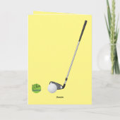 Kinder Golf Birthday Foto Sjabloon Epic Fun (Achterkant)