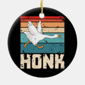 Kinder Goose HONK Gamer zonder titel Keramisch Ornament (Achterkant)