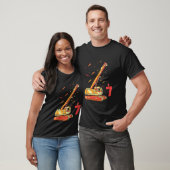 Kinder graafmachine 7e verjaardag zeven jaar diëti t-shirt (Unisex)