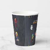 Kinder Grappig Halloween Kostuum Verjaardagsfeest Papieren Bekers (Rechts)