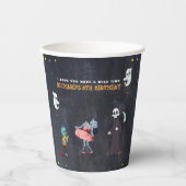 Kinder Grappig Halloween Kostuum Verjaardagsfeest Papieren Bekers (Voorkant)