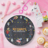 Kinder Grappig Halloween Kostuum Verjaardagsfeest Papieren Bordje (Feest)