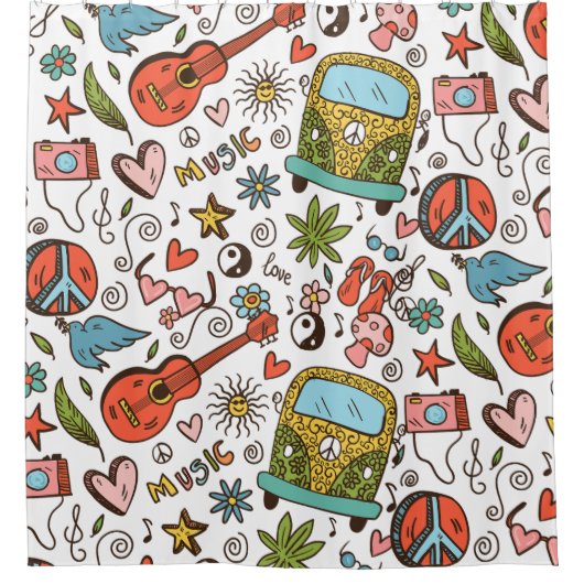 kinder grappige douchegordijn (Voorkant)