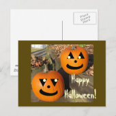 Kinder Grappige Halloween Country Pumpkins Briefkaart (Voorkant / Achterkant)