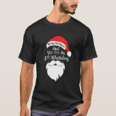 Kinder grappige kerst en ja, het is mijn 8e kamer t-shirt (Voorkant)