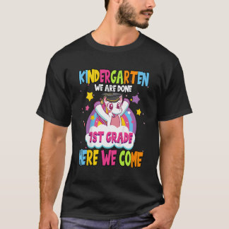 Kinder Grappige Kleuterschool We Are Klaar 1'st Gr T-shirt