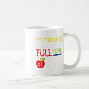 Kinder Grappige Laatste Dag van School voor Jongen Koffiemok