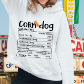 Kinder grappige maïs hondenvoeding label