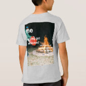 kinder grappige meme shirt (Achterkant)