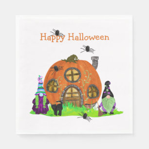 Kinder grillige kabouters Halloween Servet