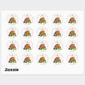 Kinder grillige kabouters Halloween Sticker (Vel)