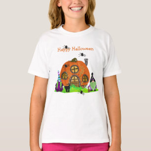 Kinder grillige kabouters Halloween T-shirt