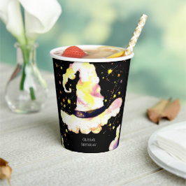 Kinder grillige magische tovenaar Verjaardag Papieren Bekers