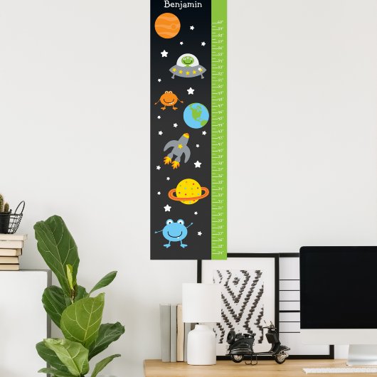 Kinder groeigrafiek - Buitengrenzen Poster (Thuiskantoor)