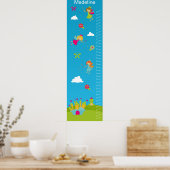 Kinder groeikaart - Fairies Poster (Keuken)