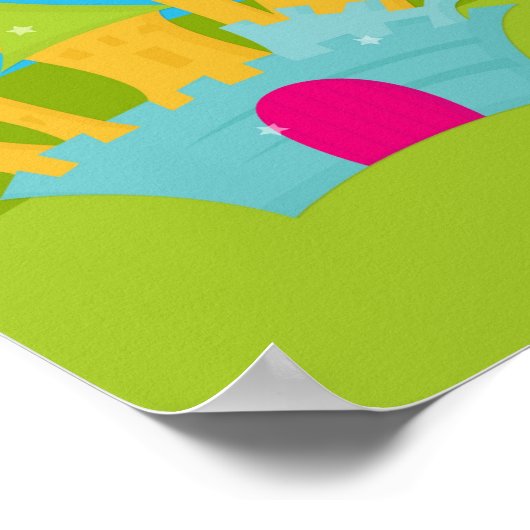 Kinder groeikaart - Fairies Poster (Hoek)