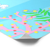 Kinder groeikaart - In de Zee Poster (Hoek)