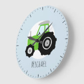 Kinder groene Boerderij tractor Cartoon boys Grote Klok (Hoek)