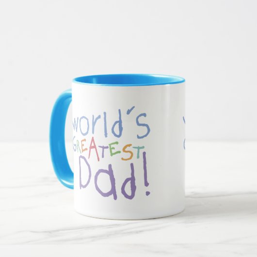 Kinder grootste Mok van papa Ringer (Voorkant links)