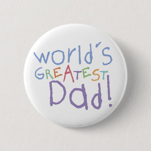 Kinder Grootste Vader Button