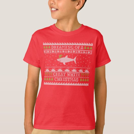 Kinder Grote Kerstmis Oegly Sweater T-shirt (Voorkant)