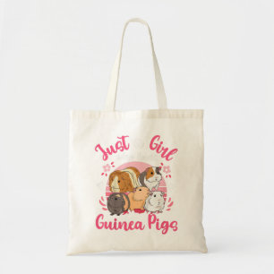 Kinder-Guinea Varkens is een meisje dat van de Gui Tote Bag