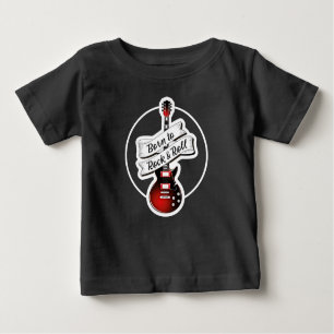 Kinder Guitar Born to Rock & Roll Band Music Rocke