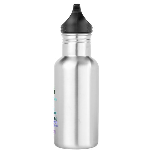 Kinder gymnastiek Gepersonaliseerd Waterfles (Rechts)