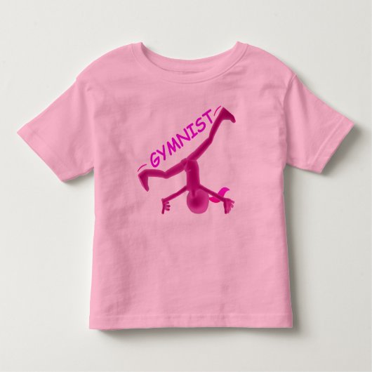 Kinder gymnist T-shirt (Voorkant)