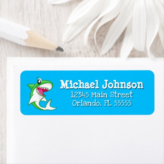 Kinder haaienbestanden Groen elke zondag Etiket (Insitu)