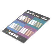 KINDER HABIT-TRACKER-laptop Notitieblok (Schuin)