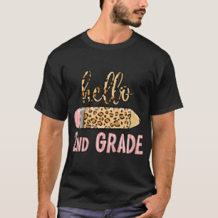 Kinder Hallo 2e klas hier kom ik potlood T-shirt
