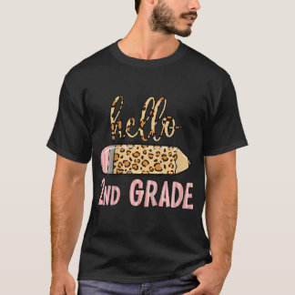 Kinder Hallo 2e klas hier kom ik potlood T-shirt