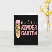 Kinder Hallo Kindergarten, eerste dag van de Kinde Kaart (Gele Bloem)