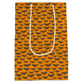 Kinder Halloween 1000's Black Bats Flying Medium Cadeauzakje (Achterkant)