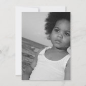 Kinder Halloween Birthday Foto Skull Ghost Pumpkin Kaart (Achterkant)