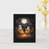  Kinder Halloween Camping Lezen Leraar Boo Kaart (Gele Bloem)