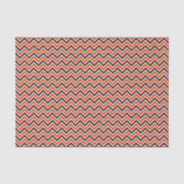 Kinder Halloween Chevron Bold Oranje Black White Tissuepapier