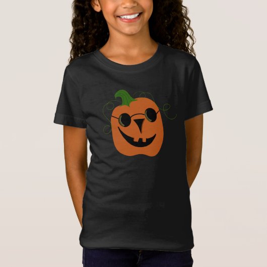 Kinder Halloween Coolest Pumpkin T-Shirt (Voorkant)