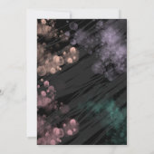 Kinder Halloween Costume Party Kaart (Achterkant)