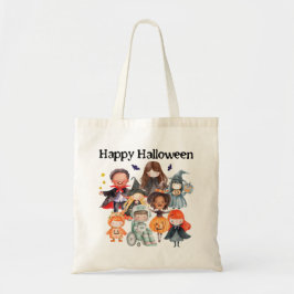 Kinder Halloween Costume Party Tote Bag