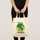 Kinder Halloween Dinosaur Dit is mijn T-Rex Dinosa Tote Bag (Voorkant (product))