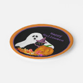 Kinder Halloween-feest Papieren Bordje (Gekanteld)