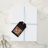 Kinder Halloween-feestje Cadeaulabel (Met Touw)