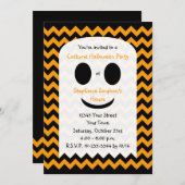 Kinder Halloween Feestuitnodiging Halloween Ghost Kaart (Voorkant / Achterkant)