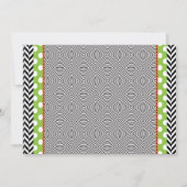 Kinder Halloween-feestuitnodiging, verjaardagsuitn Kaart (Achterkant)