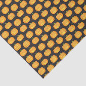 Kinder Halloween Grinning Jack o Lantern Tissuepapier (Detail)